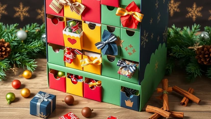 Godis kalender för barn och vuxna