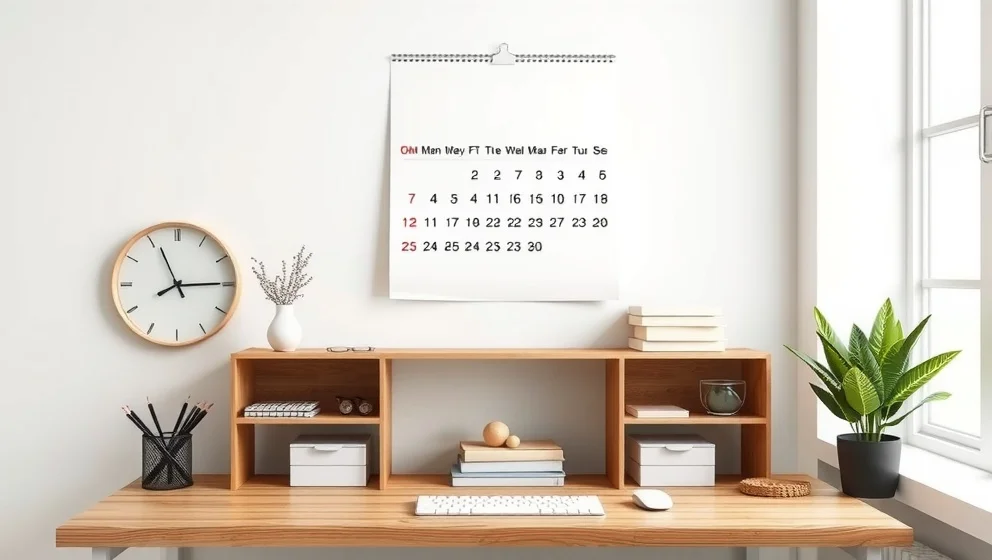 Ikea kalender för hemmet och kontoret
