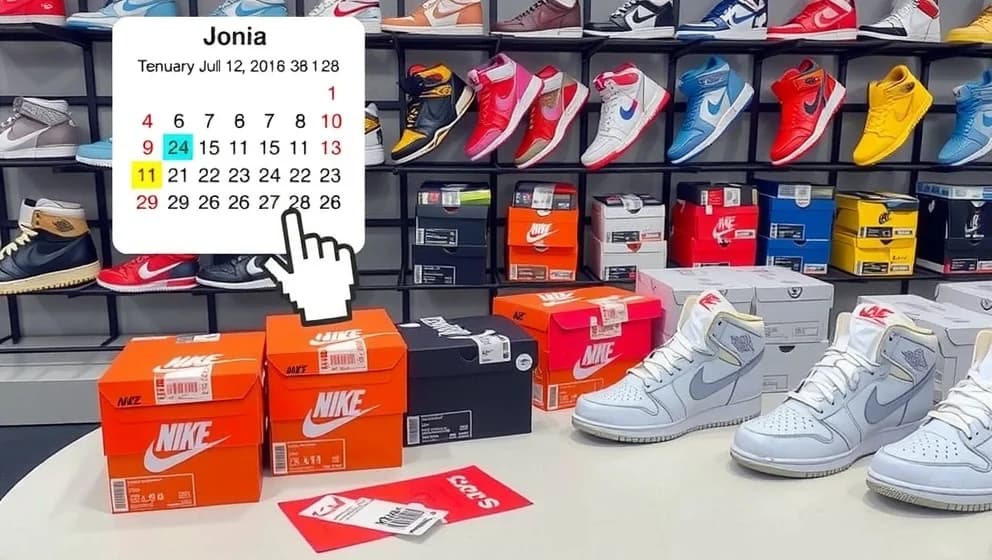 Kicks kalender för sneakerkollektörer