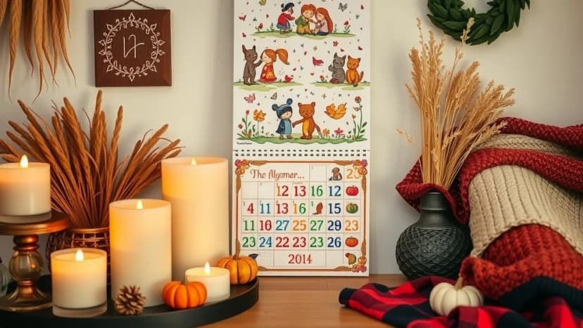 Mumin kalender året runt