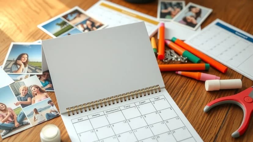 Skapa din egen foto kalender hemma