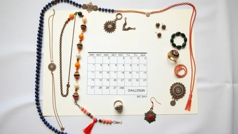 Smyckes kalender genom året