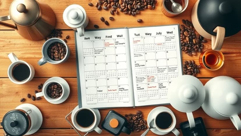 Vad är en kaffe kalender